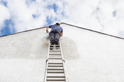 Peinture extérieure à Tesson — façades et ravalement